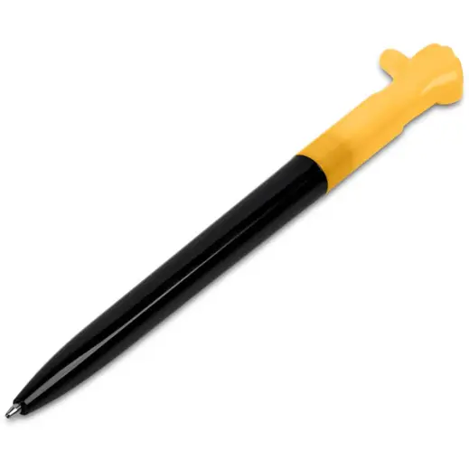 Altitude Fanflare Ball Pen Black Yellow Unbranded